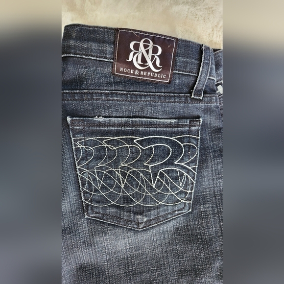 NWOT Rock & Republic dark jeans - Size 27 - Picture 10 of 12